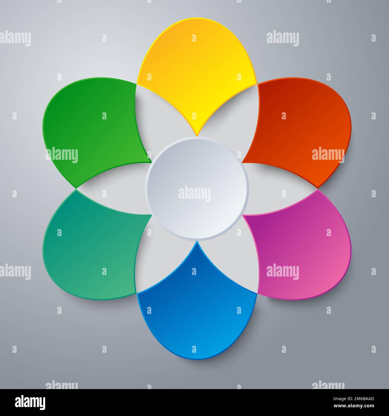 Teamarbeit, soziale Infografik, Diagramm, Präsentation Stockfoto