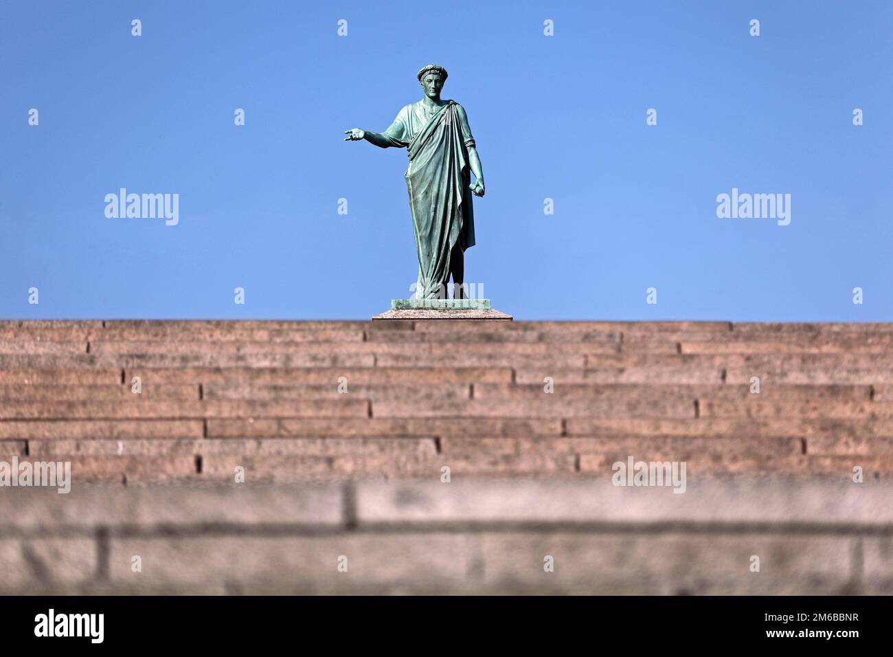 Denkmal des Duc de Richelieu in Odessa, Ukraine Stockfoto