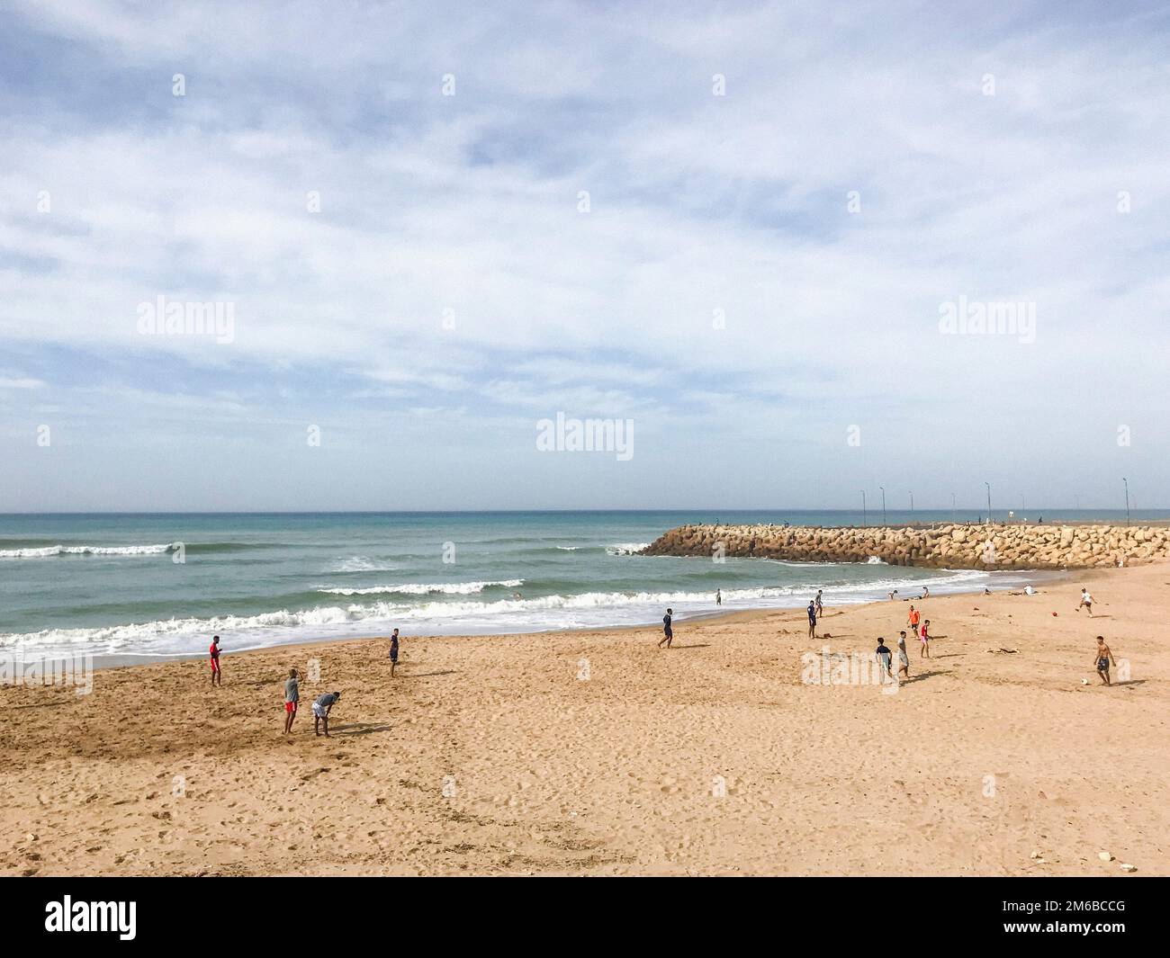 Marokko, Asilah Stockfoto