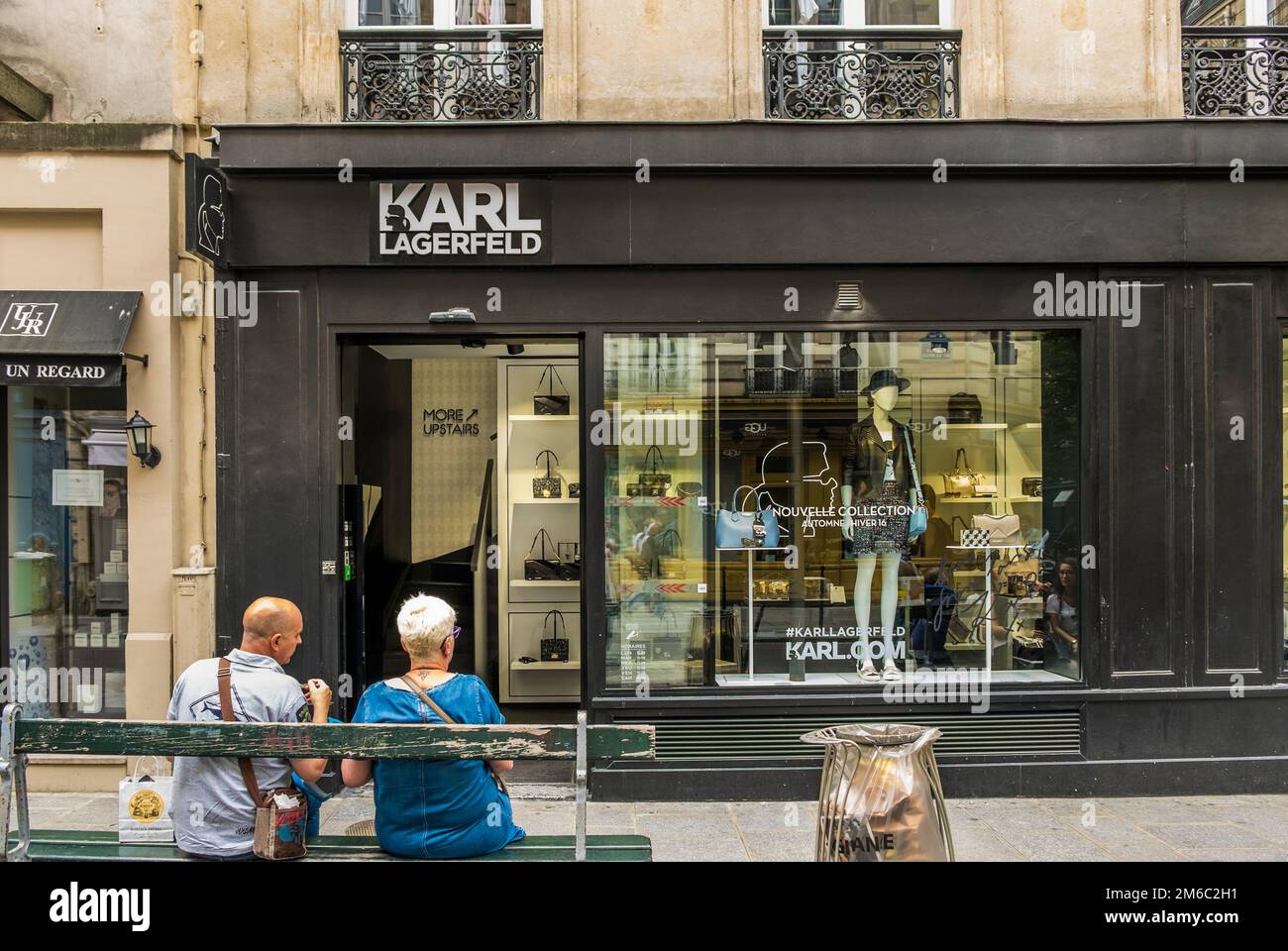 Karl-lagerfeld-Laden Stockfoto