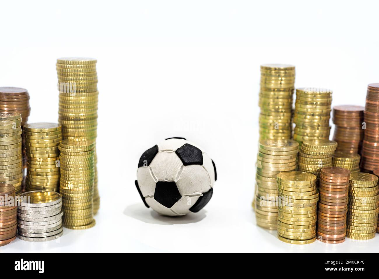 Abstraktes Foto Made Pro Play Clay. Stockfoto