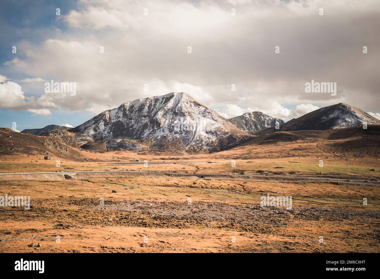 tibet Landschaftsbild Stockfoto