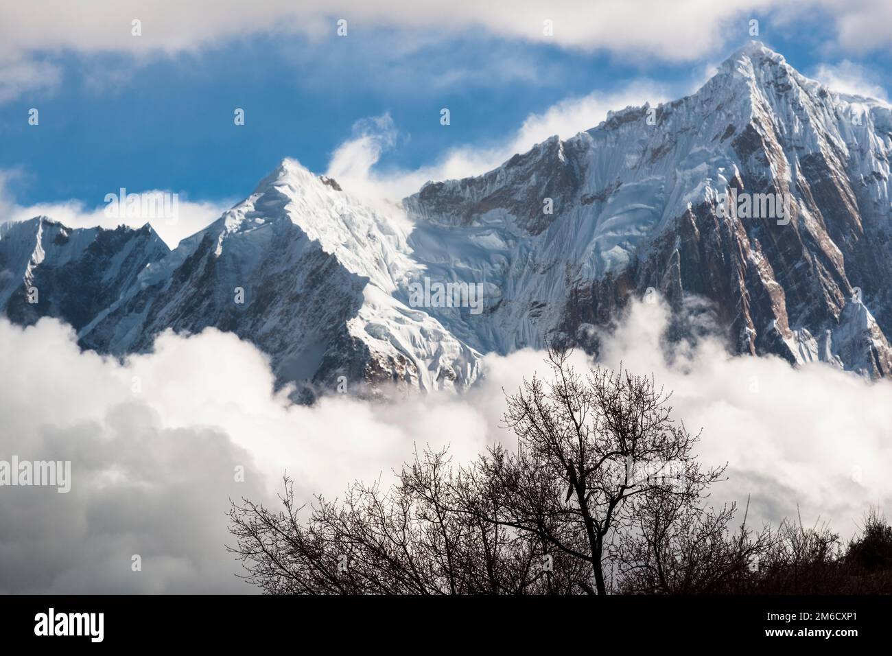 Bergrücken Stockfoto