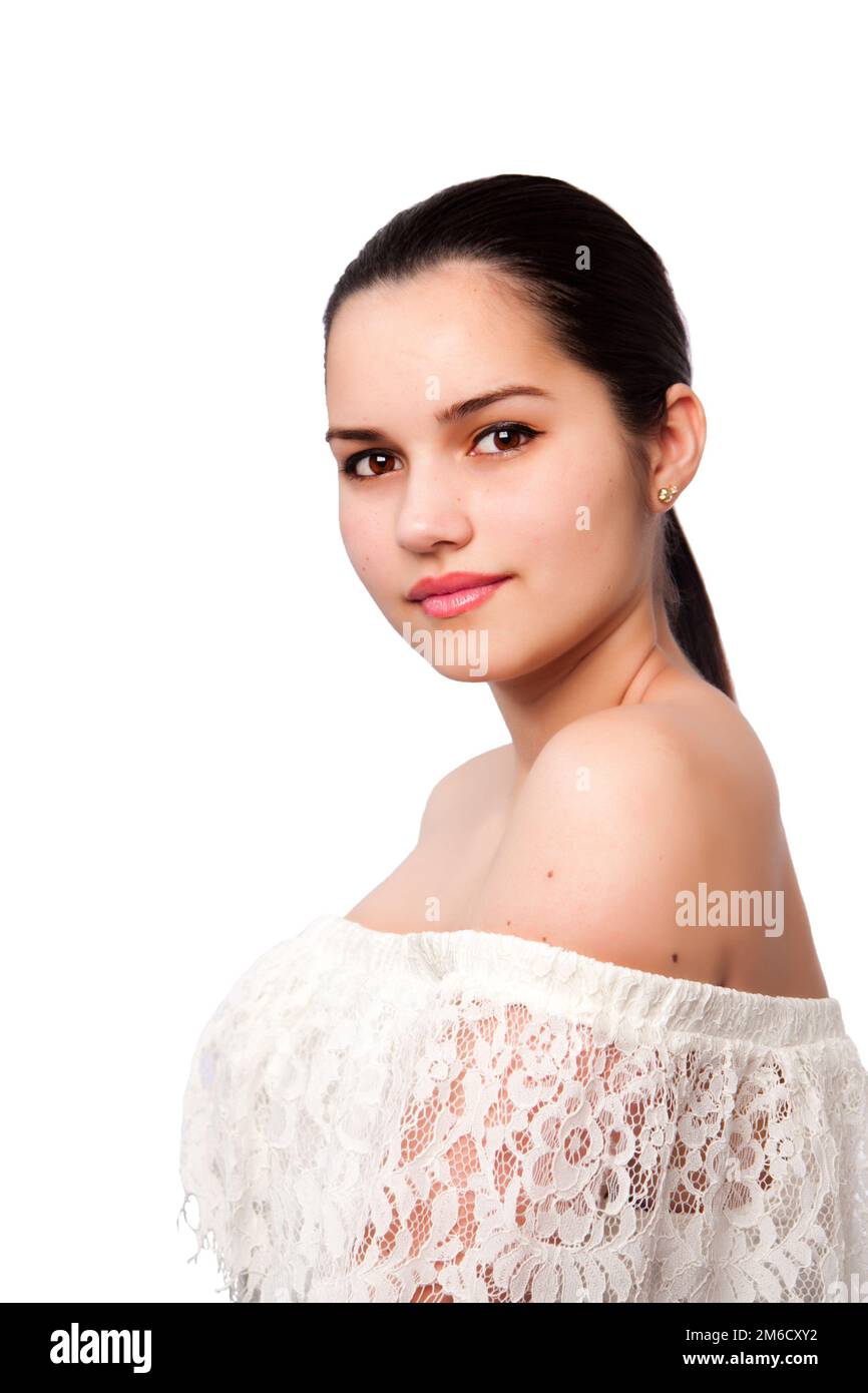 Ästhetik Beauty Portrait Stockfoto