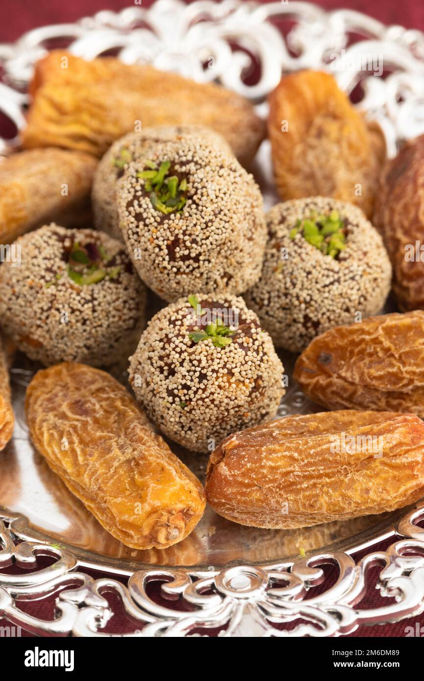Winterdelikatesse Khajoor Pak Ist Ein Süßes Dessert Aus Reichen Datteln ...