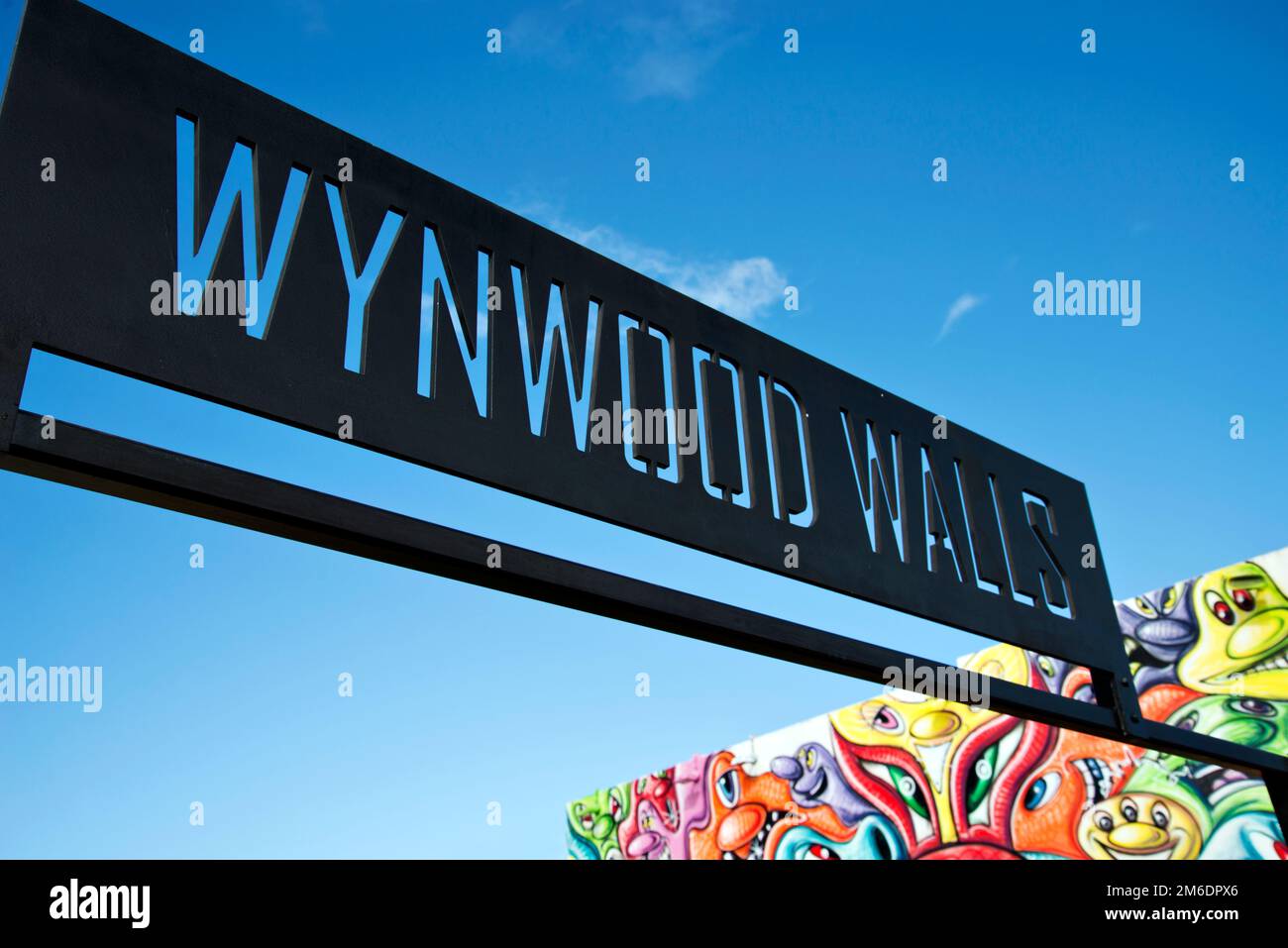 Wynwood Walls Street Art Museum, Miami, USA Stockfoto