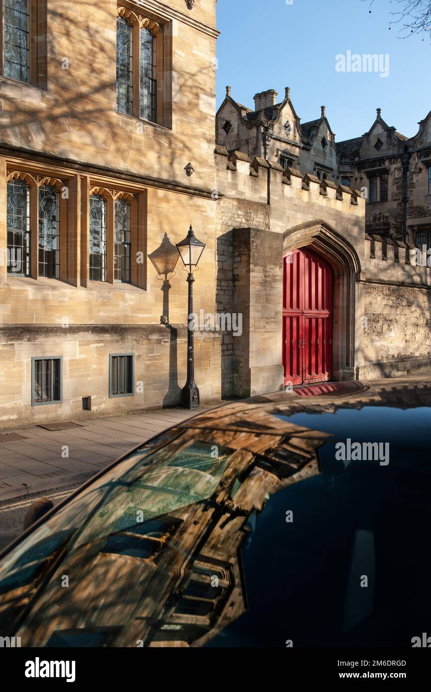 St Johns College, St Giles, Oxford University, England. Stockfoto