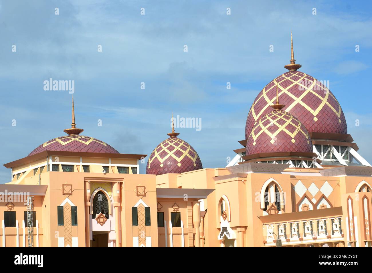 Moschee Baitul Izzah Tarakan, Indonesien Stockfoto
