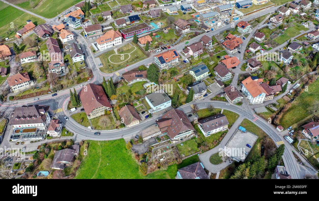 Biglen, Kanton Bern, Schweiz Stockfoto