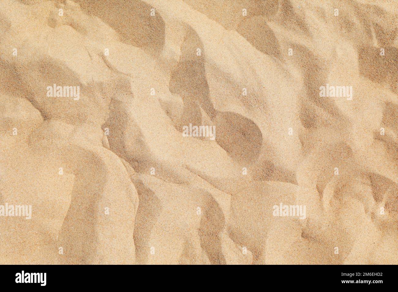 Sand am Strand Stockfoto