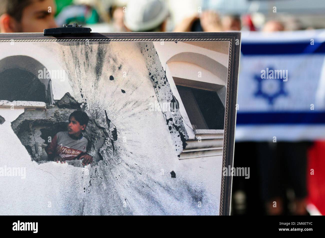 Wien, Österreich. 11. Juli 2015 Demonstration zum al-Quds-Tag in Wien Stockfoto