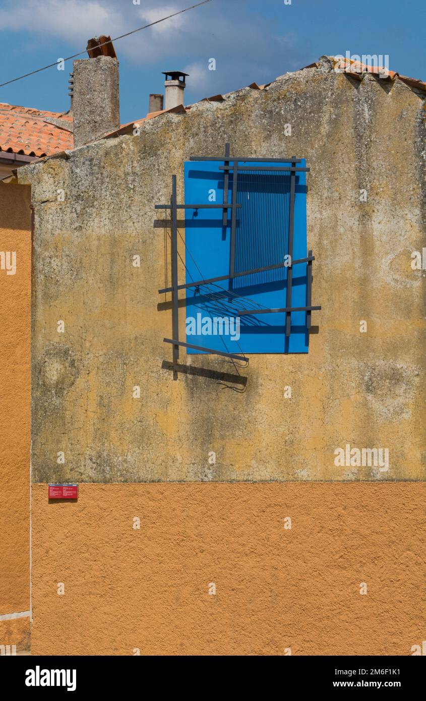 Außengebäude in AGGIUS SARDINIEN Stockfoto