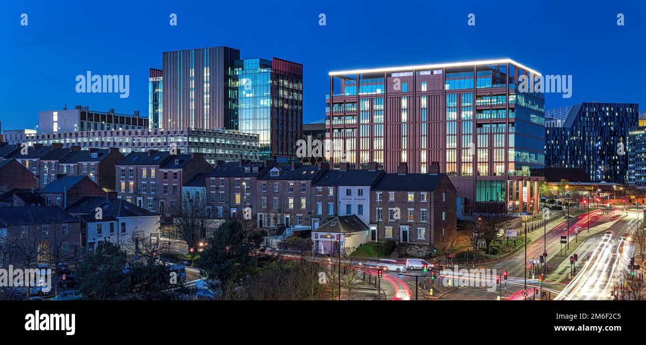 Newcastle Helix, Newcastle upon Tyne, Tyne & Wear, England, Großbritannien Stockfoto