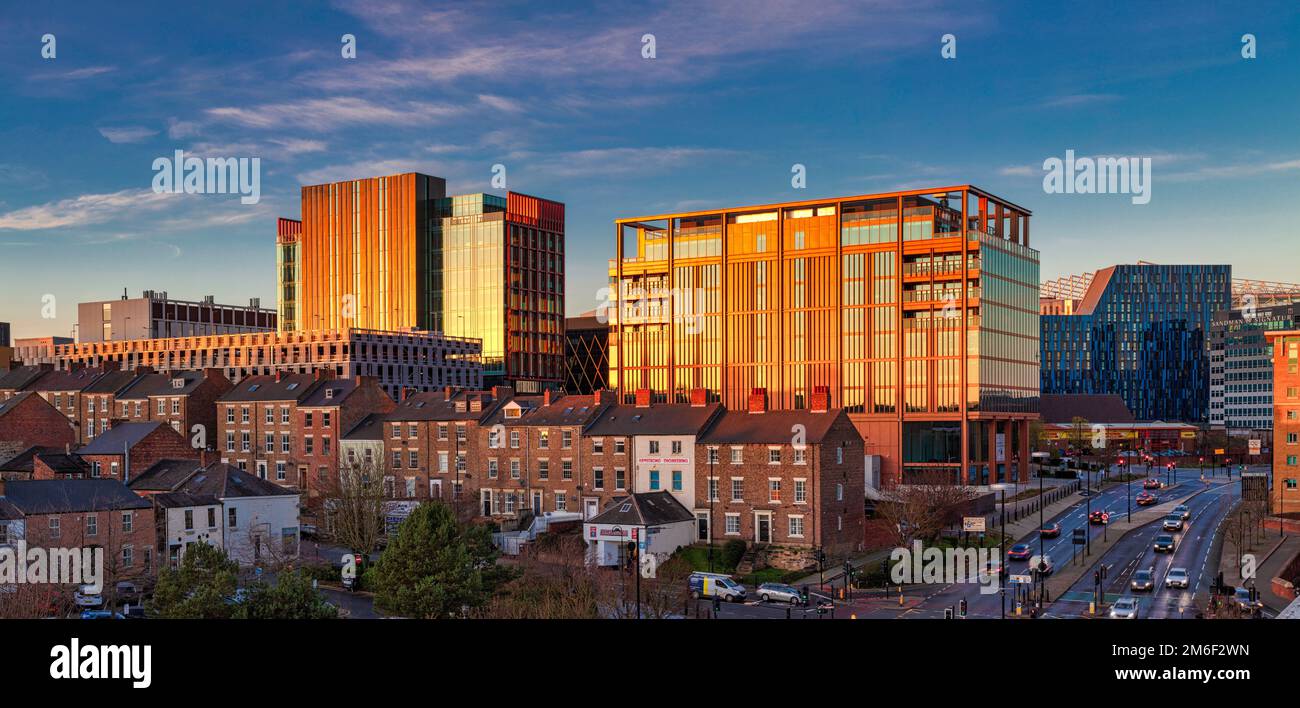 Newcastle Helix, Newcastle upon Tyne, Tyne & Wear, England, Großbritannien Stockfoto