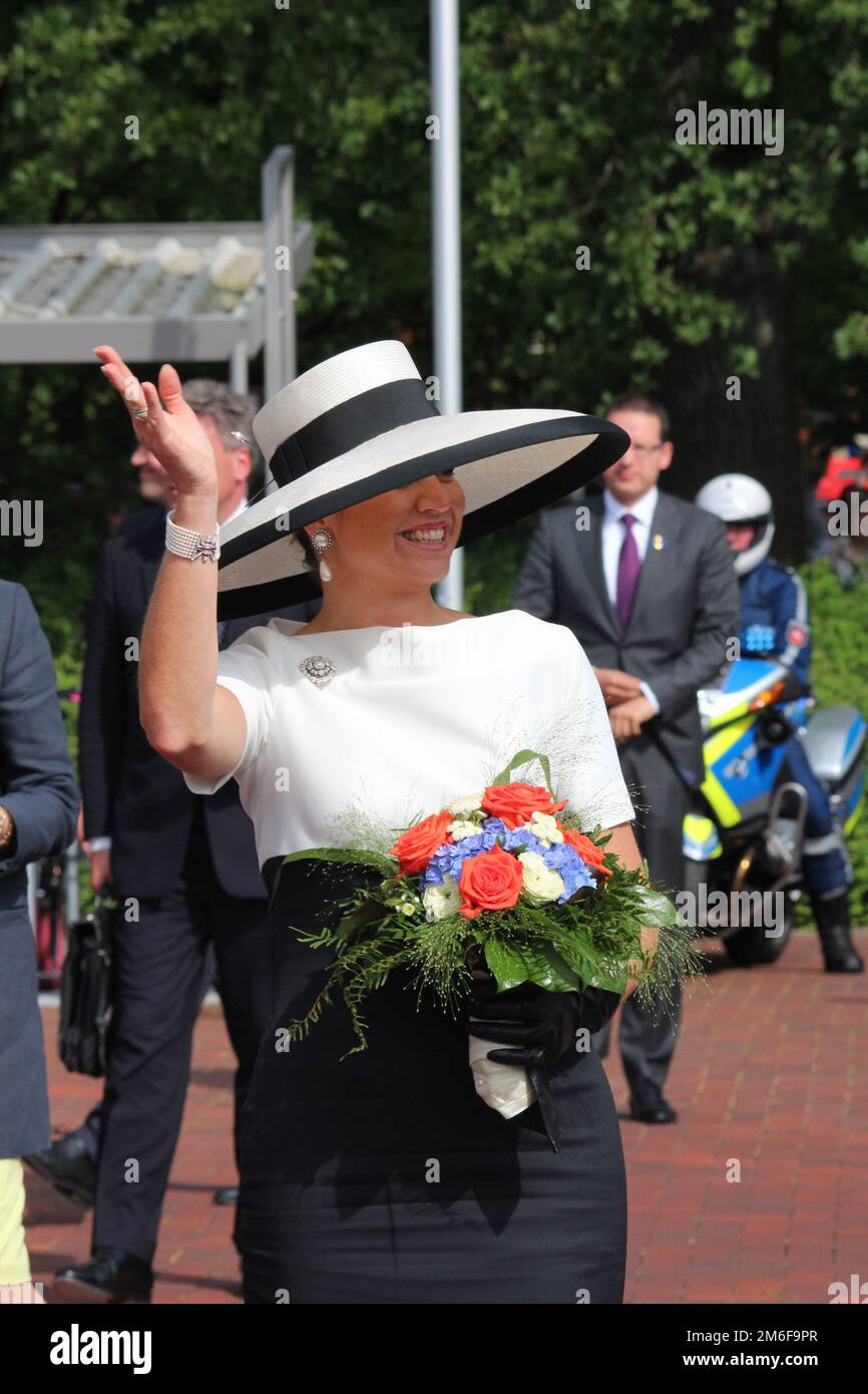 Königlicher Besuch in Oldenburg Stockfoto