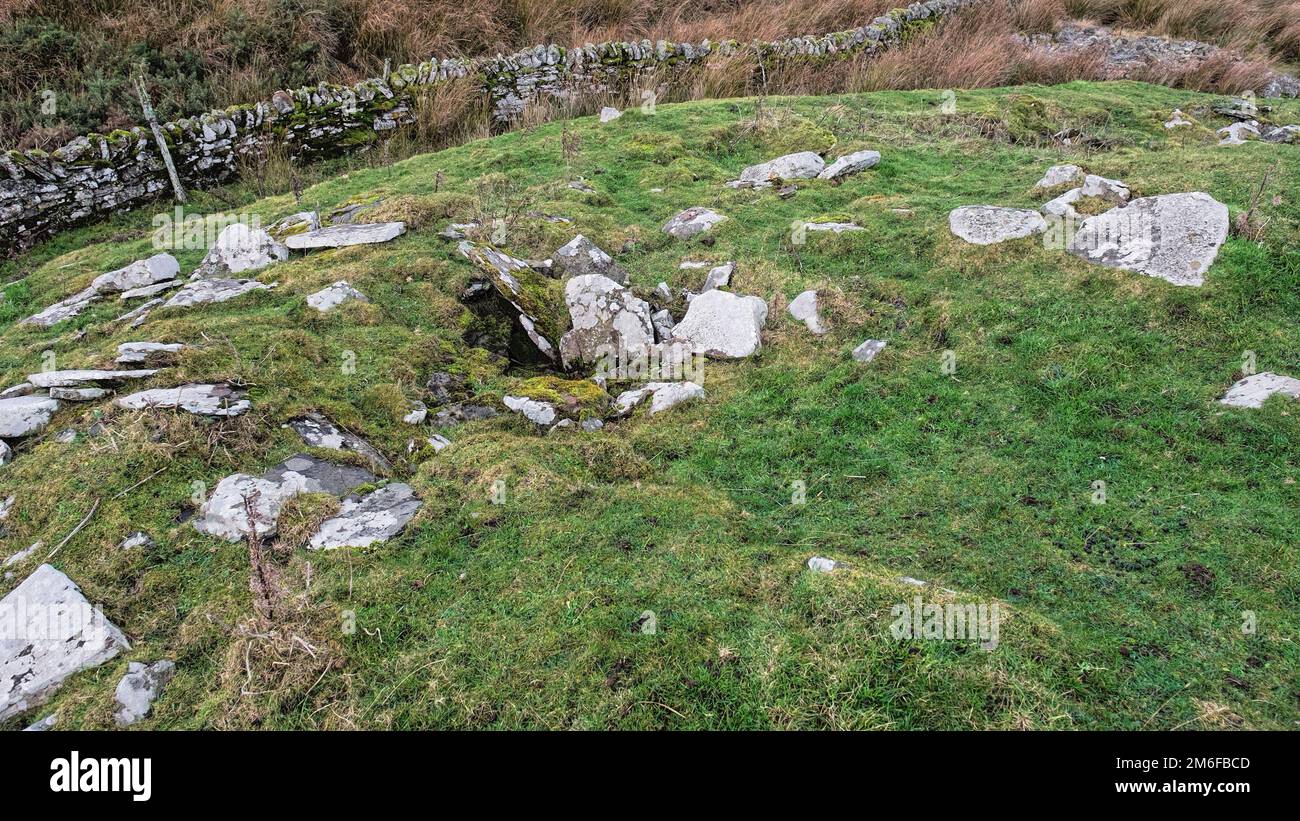 Latheronrad-Netzbroch Stockfoto