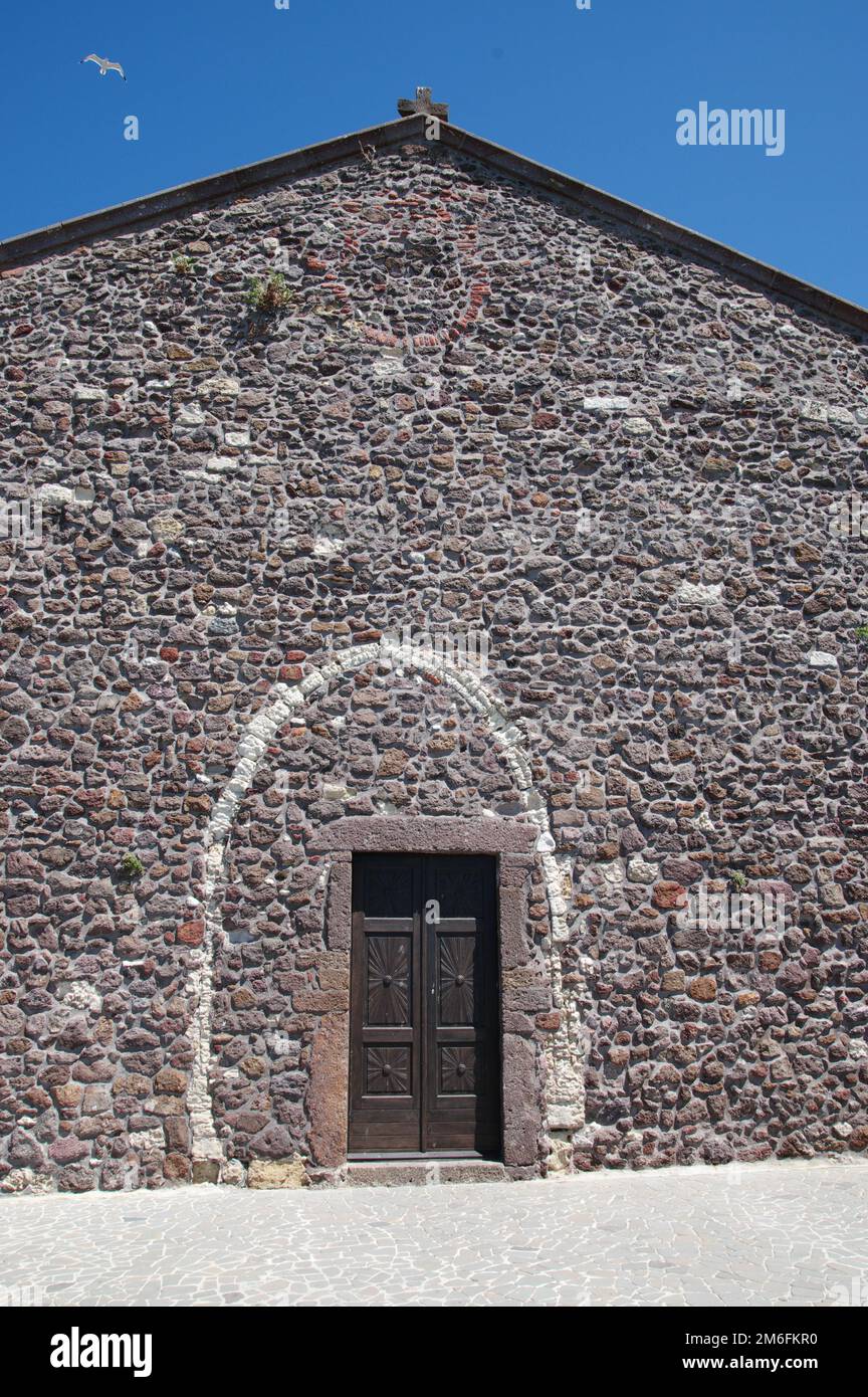 Kathedrale von Santâ€™Antonio Abate - Castelsardo - Sardinien Stockfoto