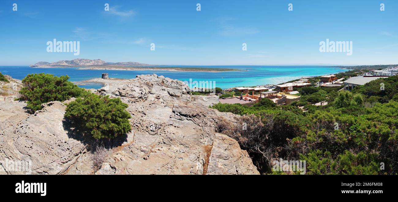 La Pelosa - Golf von Asinara - Sardinien Stockfoto