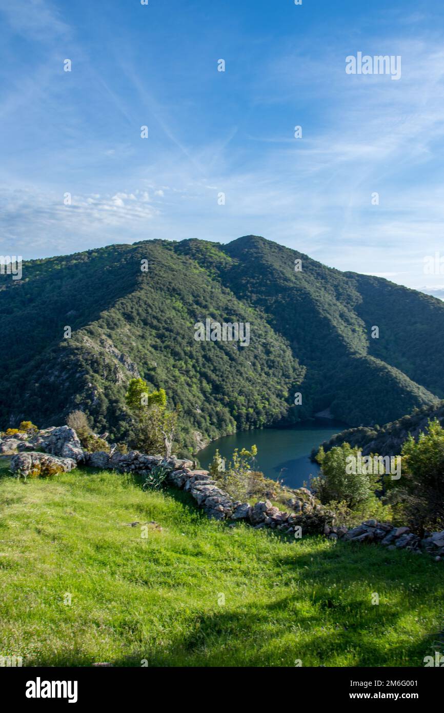Entdeckung der Insel der Schönheit im Süden Korsikas, Frankreich Stockfoto