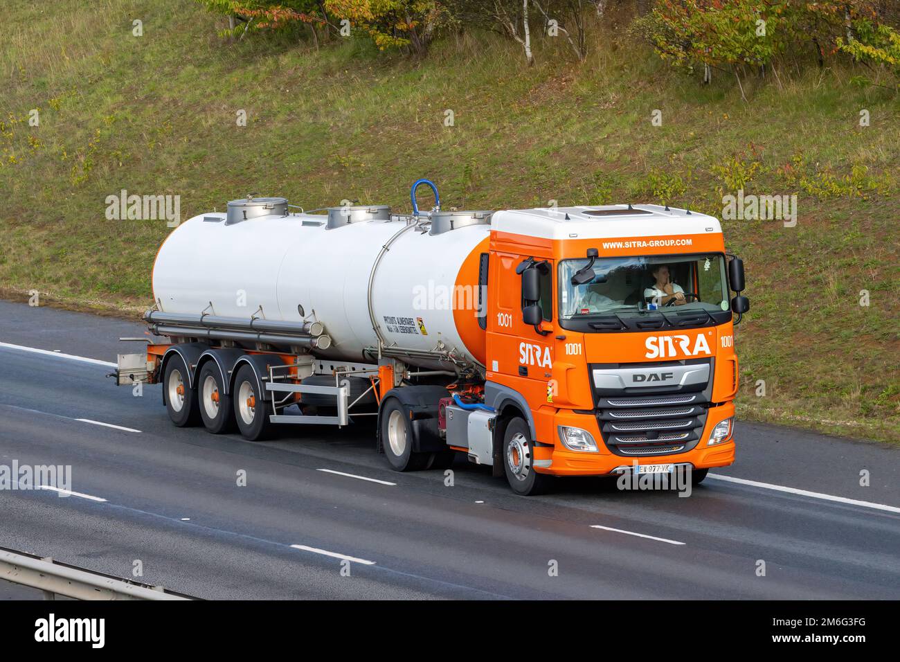 Sitra-Gruppe DAF XF EW.977.VK Stockfoto