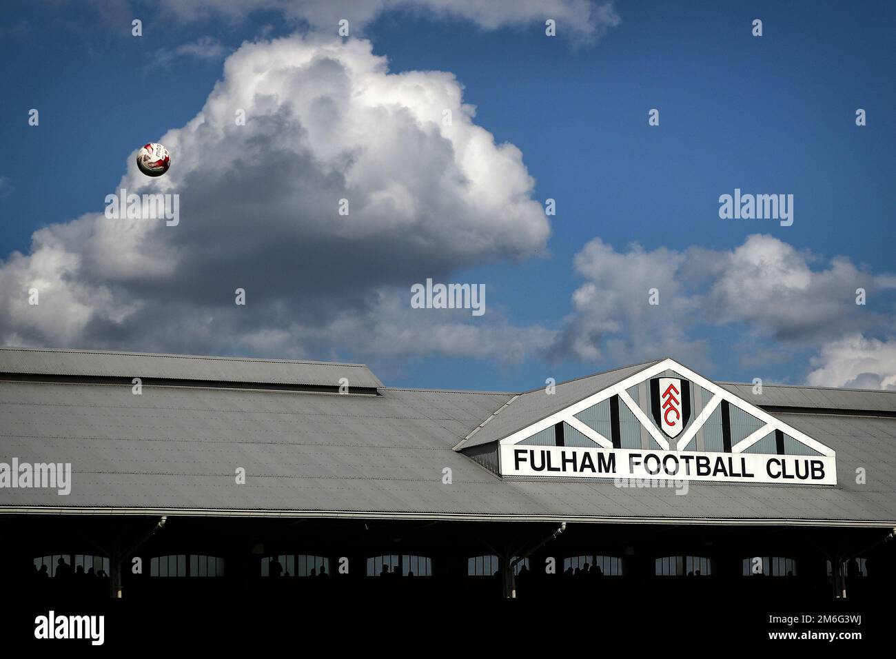 Allgemeiner Blick auf Craven Cottage, Heimat des Fulham Football Club - Fulham V Reading, Sky Bet Championship Play-Off 1. Leg, Craven Cottage, Fulham - 13. Mai 2017. Stockfoto