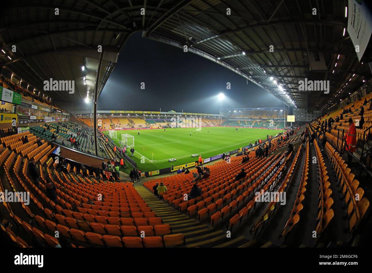 Carrow Road, Heimstadion des Norwich City Football Club - Norwich City V Huddersfield Town, Sky Bet Championship, Carrow Road, Norwich - 16. Dezember 2016. Stockfoto