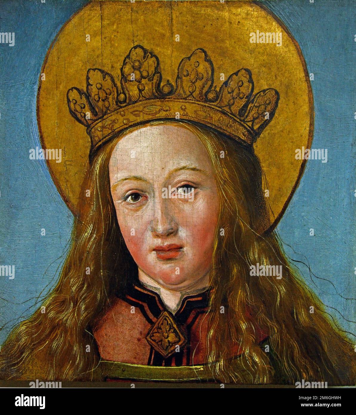Weibliche Heilige 1515 von Hans Holbein (der Jüngere) 1497-1543, Deutschland Stockfoto