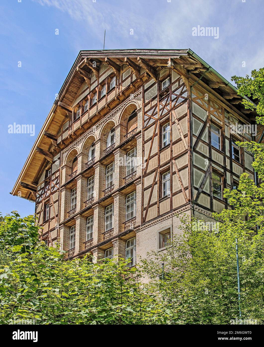 Ehemaliges Pilgerheim Beuron, Baden-Württemberg Stockfoto