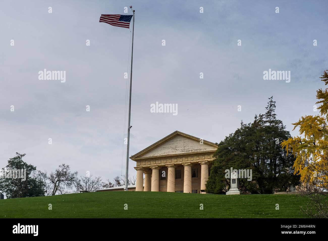 Arlington House auf dem Arlington Cemetery, Arlington, Virginia, USA Stockfoto