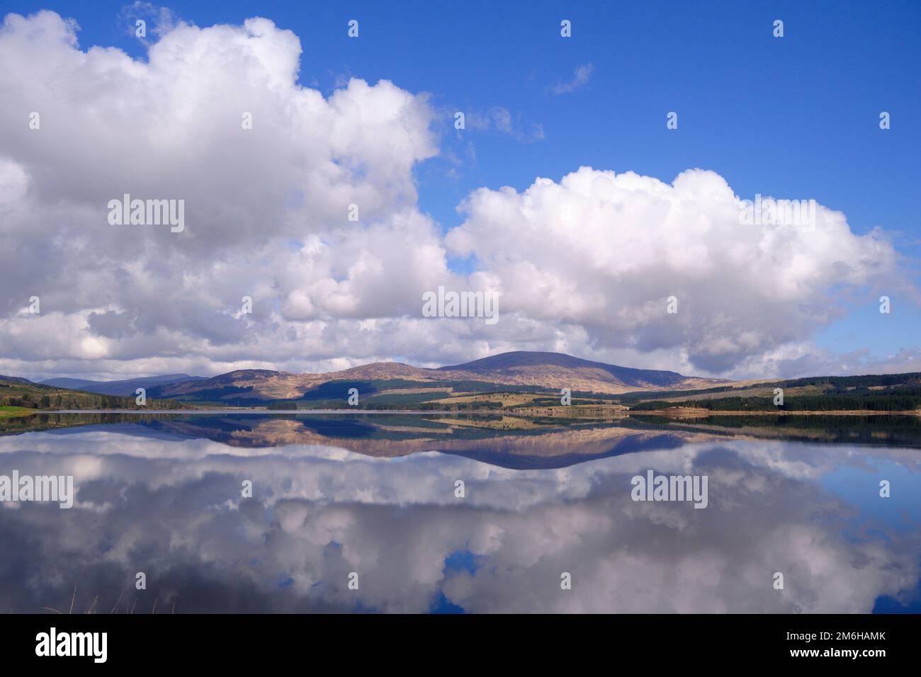 Clatteringshaws loch in Schottland Stockfoto