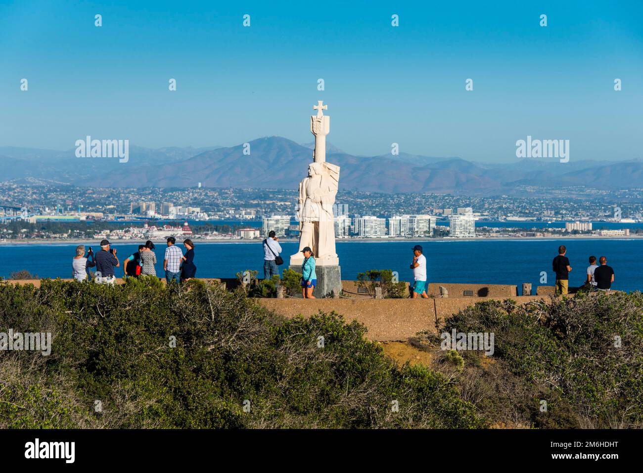 Cabrillo National Monument, San Diego, Kalifornien, USA Stockfoto