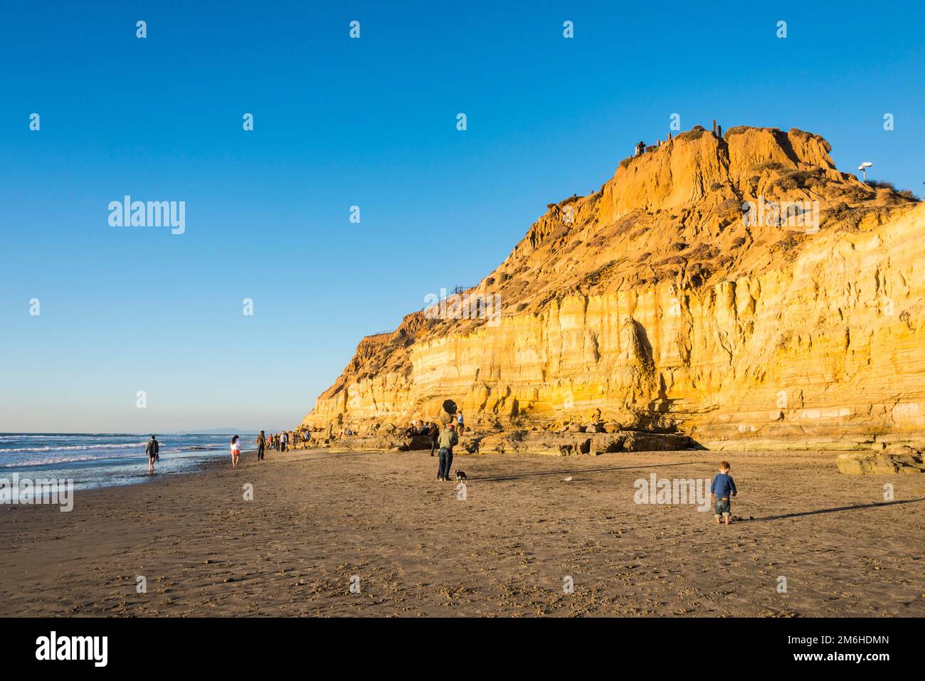 Del Mar Beach, Kalifornien, USA Stockfoto