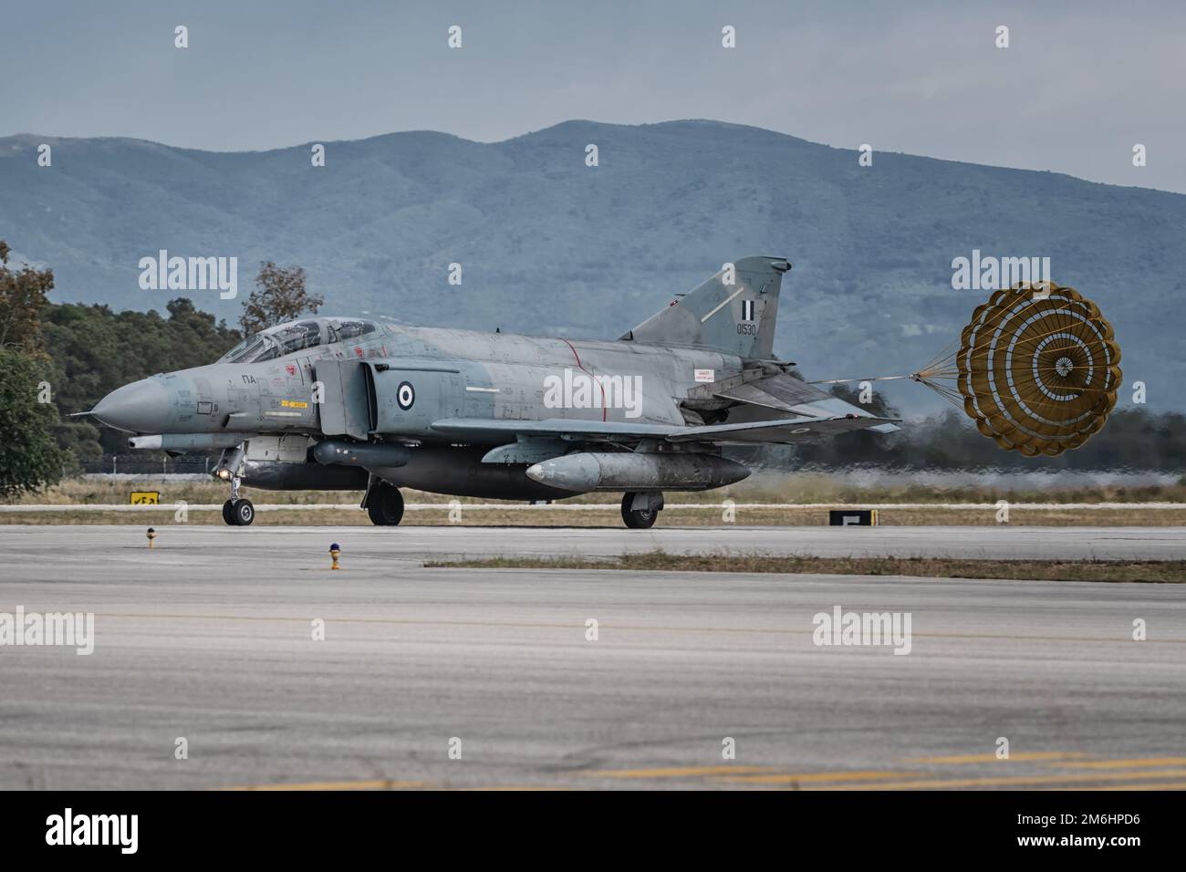 Phantom F4E Hellenische Luftwaffe Stockfoto