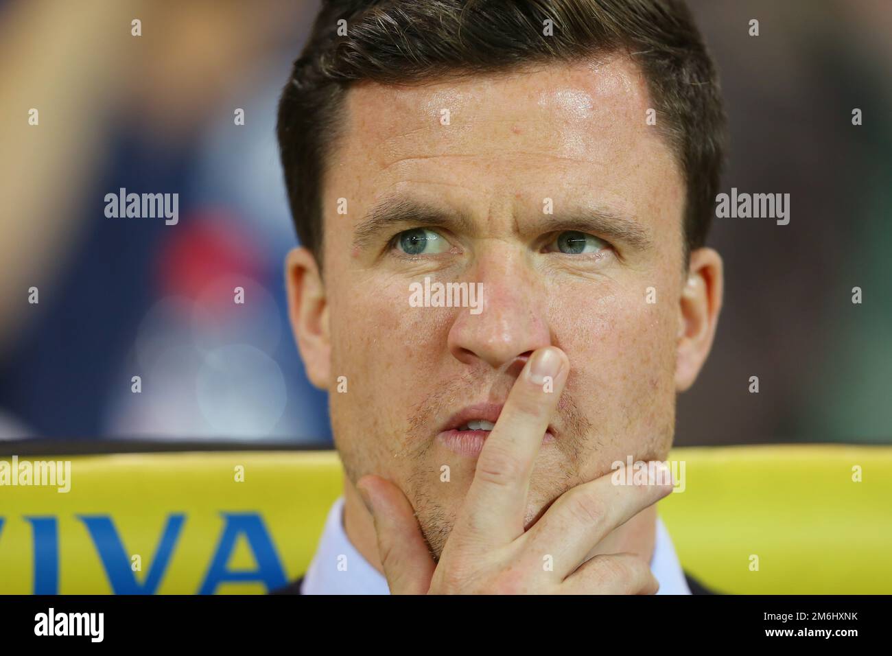 Manager von Wigan Athletic, Gary Caldwell - Norwich City gegen Wigan Athletic, Sky Bet Championship, Carrow Road, Norwich - 13. September 2016. Stockfoto