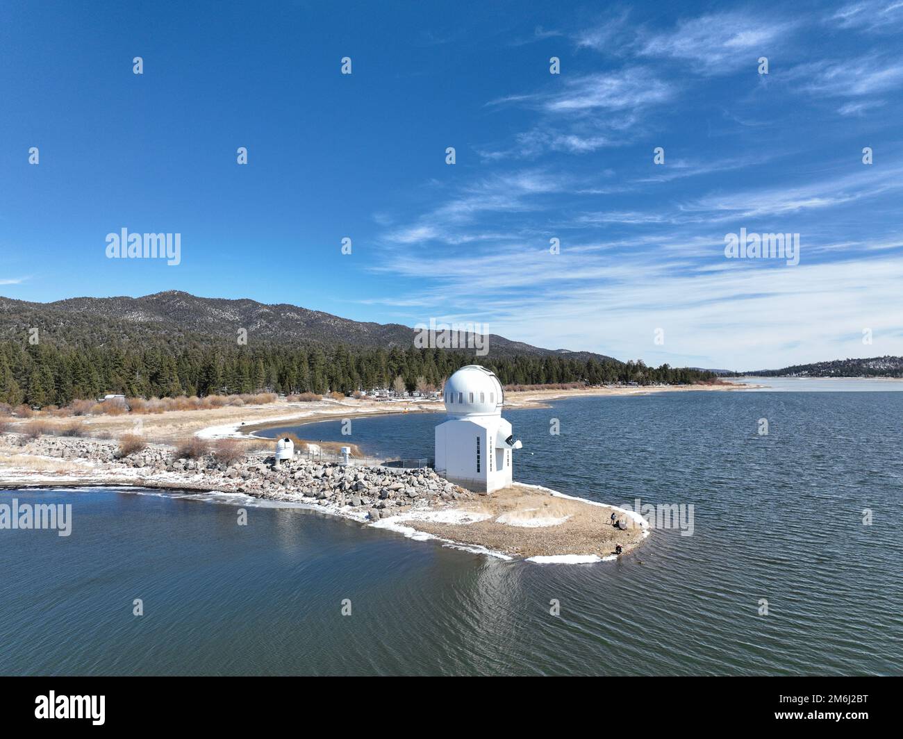 Big Bear Solar Observatory, Zentrum für Solarforschung Stockfoto