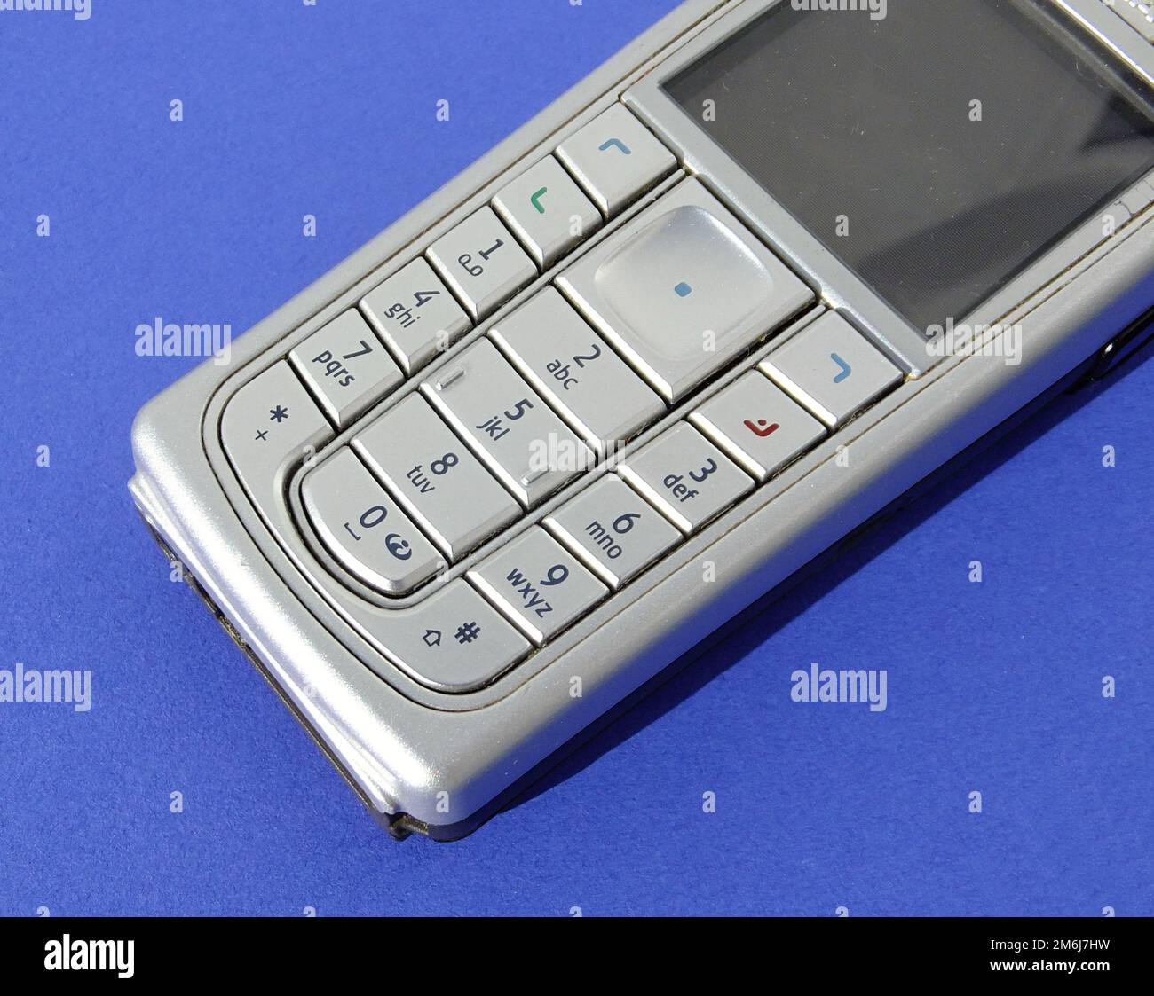 Altes Nokia-Monoblock-Handy Stockfoto