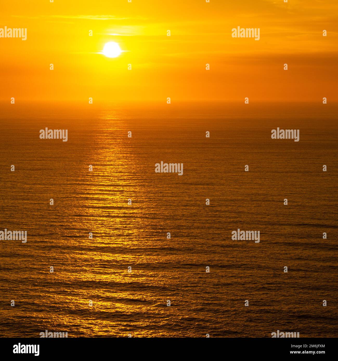 Sonnenuntergang am Cape Roca Stockfoto