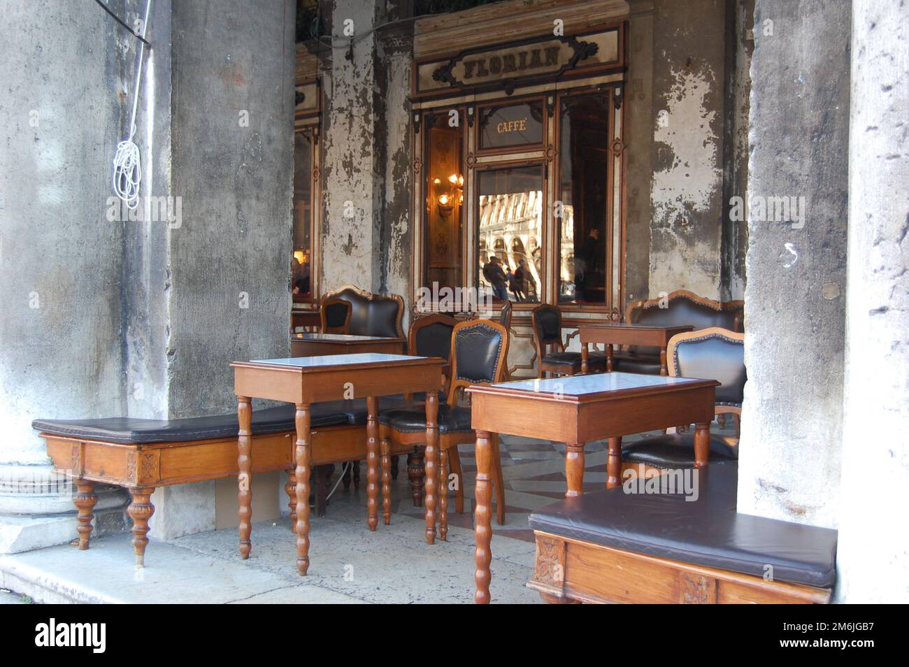 Caffè Florian Stockfoto