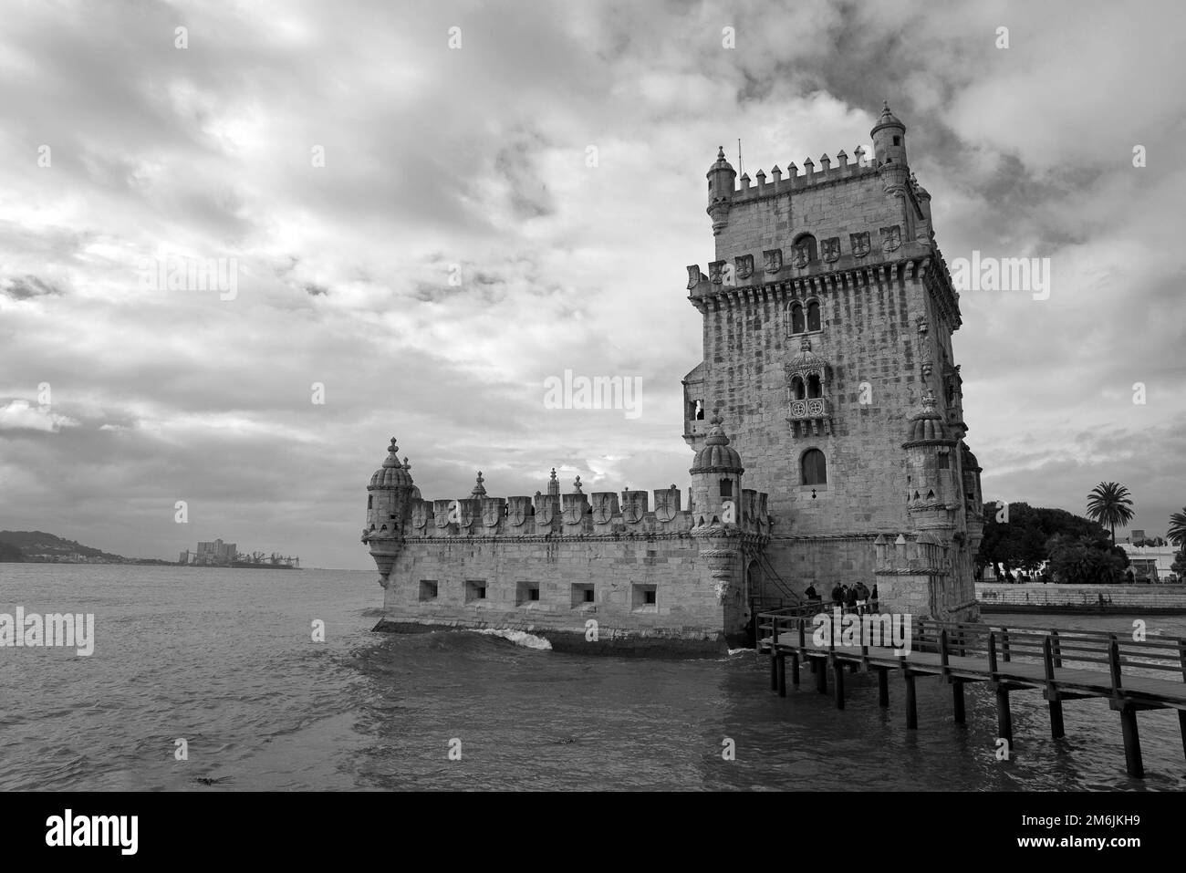 Turm von Belem, Lissabon Stockfoto