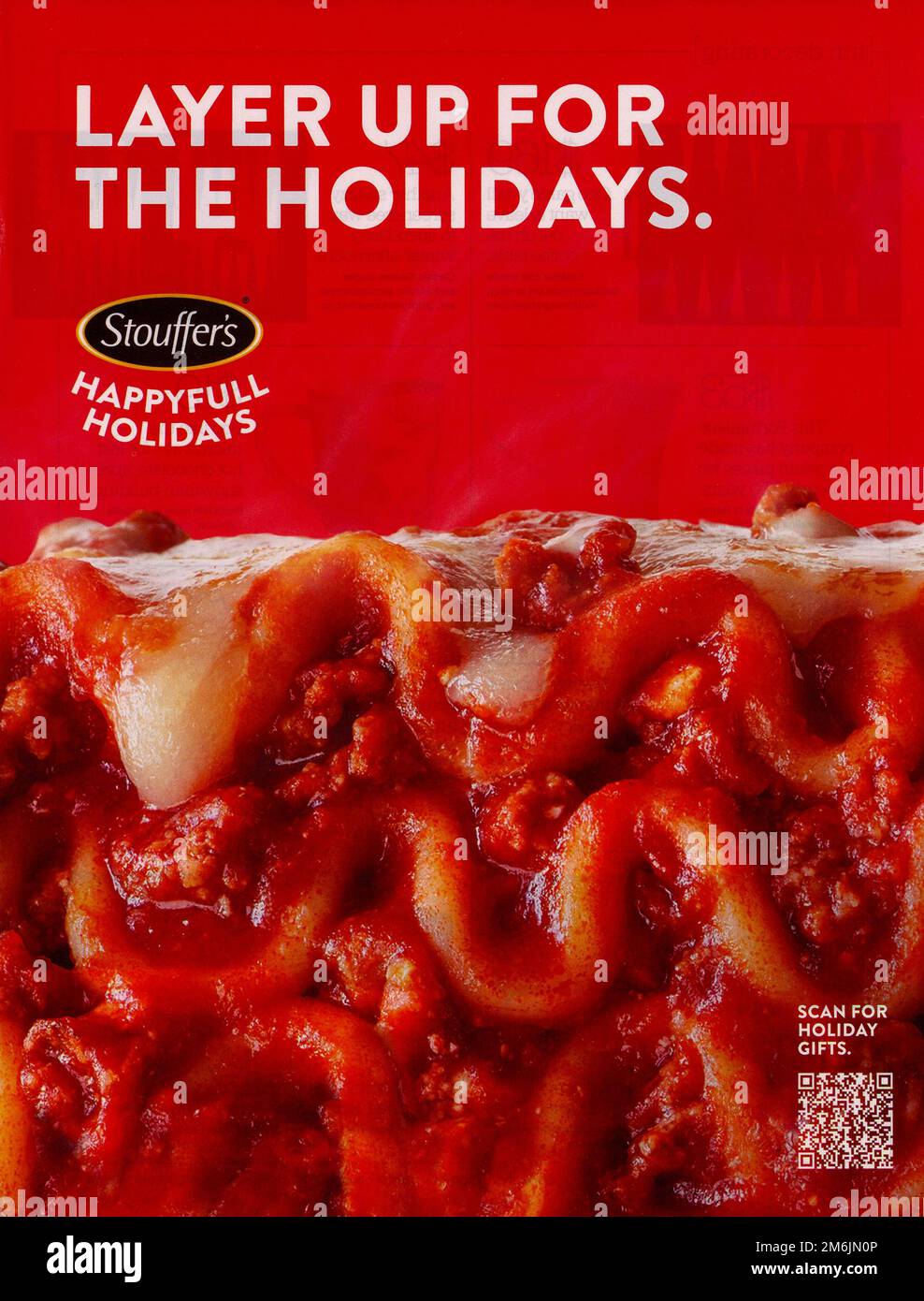 HGTV Magazine, Dezember 2021 Ausgabe Werbung, USA Stockfoto