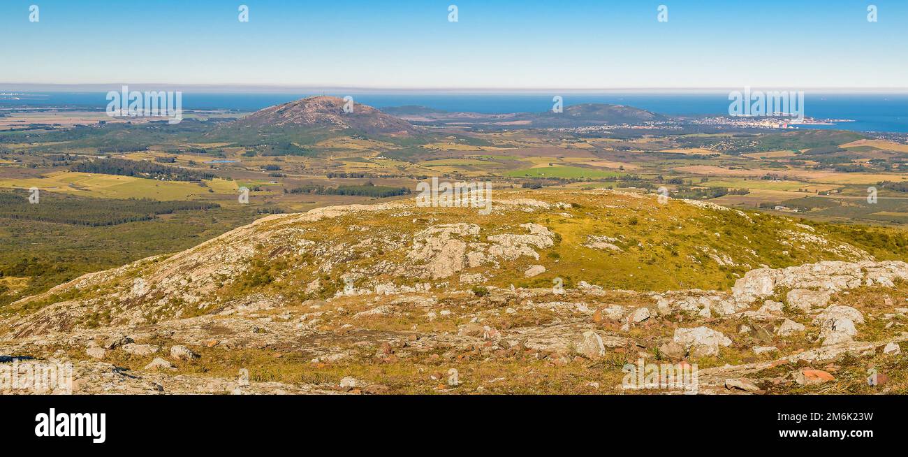 De Las Animas Mountain Range, Uruguay Stockfoto