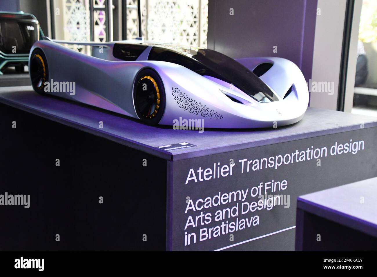 Slowakischer Pavillon auf der Expo 2020 in Dubai, Vereinigte Arabische Emirate Stockfoto