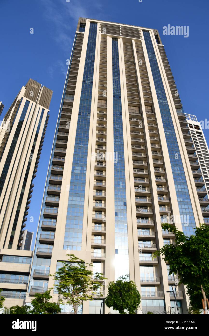 Dubai Creek Harbour in Dubai, Vereinigte Arabische Emirate Stockfoto