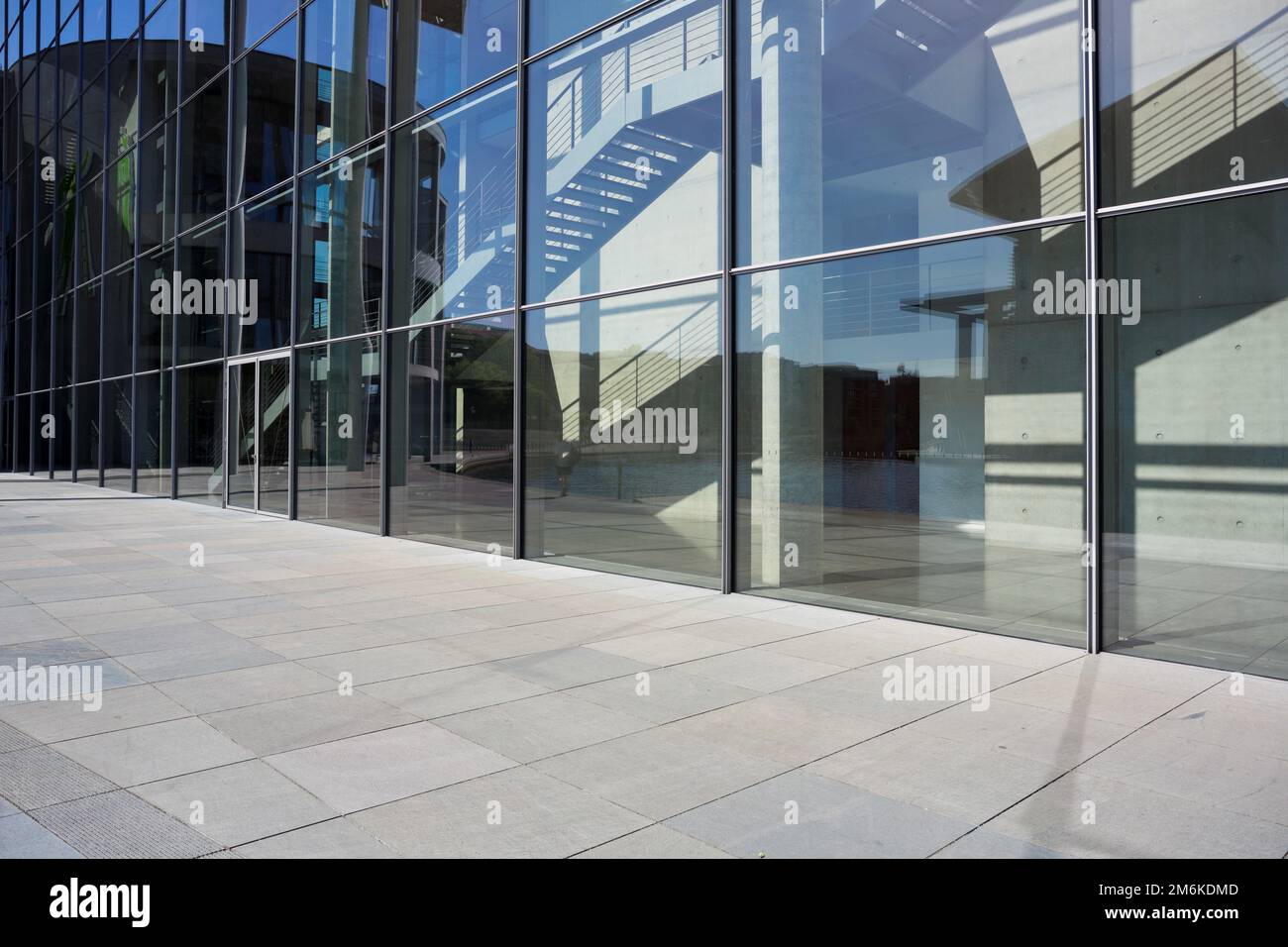 Berlin, Deutschlands zentrales Regierungsgebäude Stockfoto