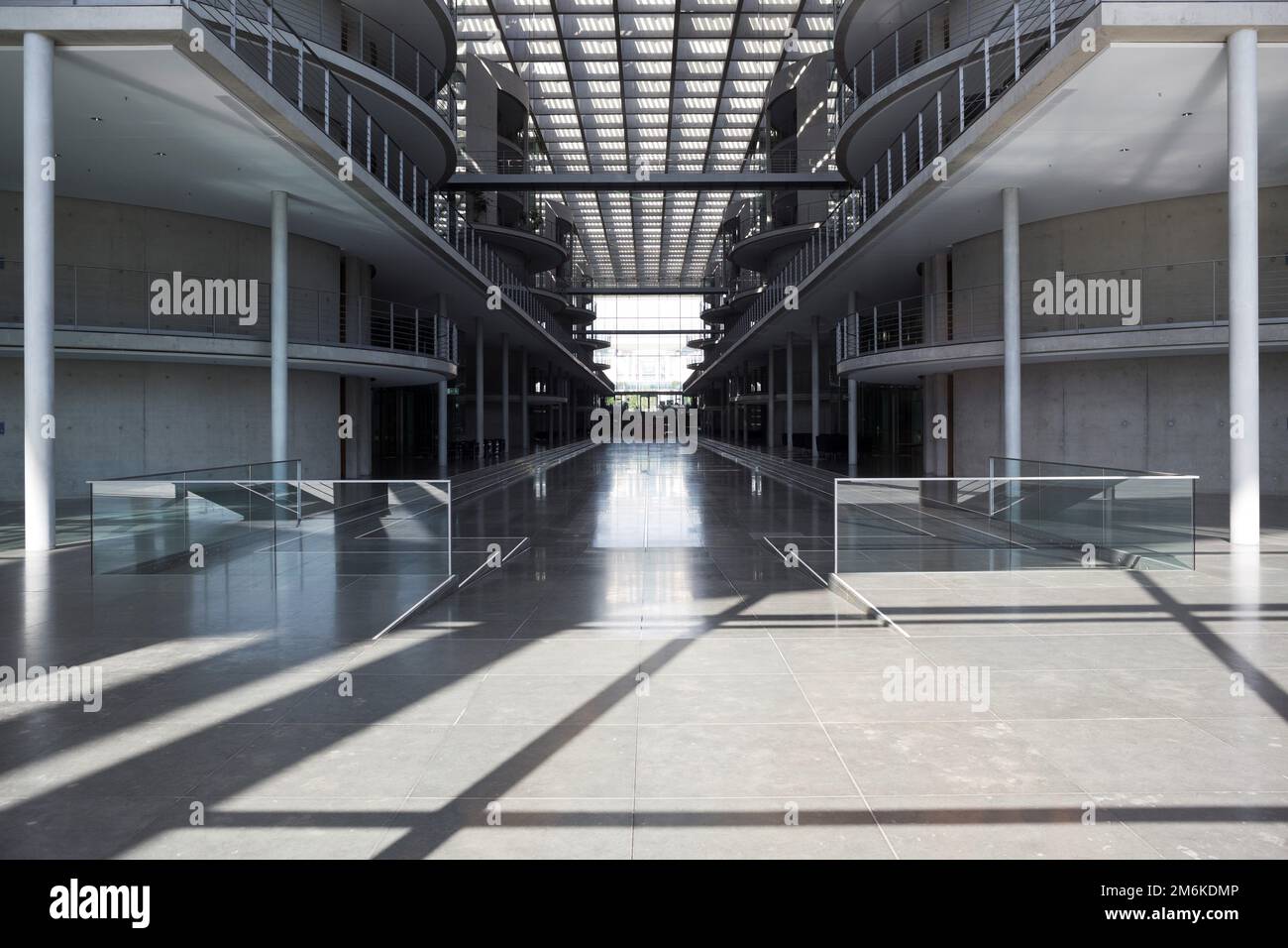 Berlin, Deutschlands zentrales Regierungsgebäude Stockfoto