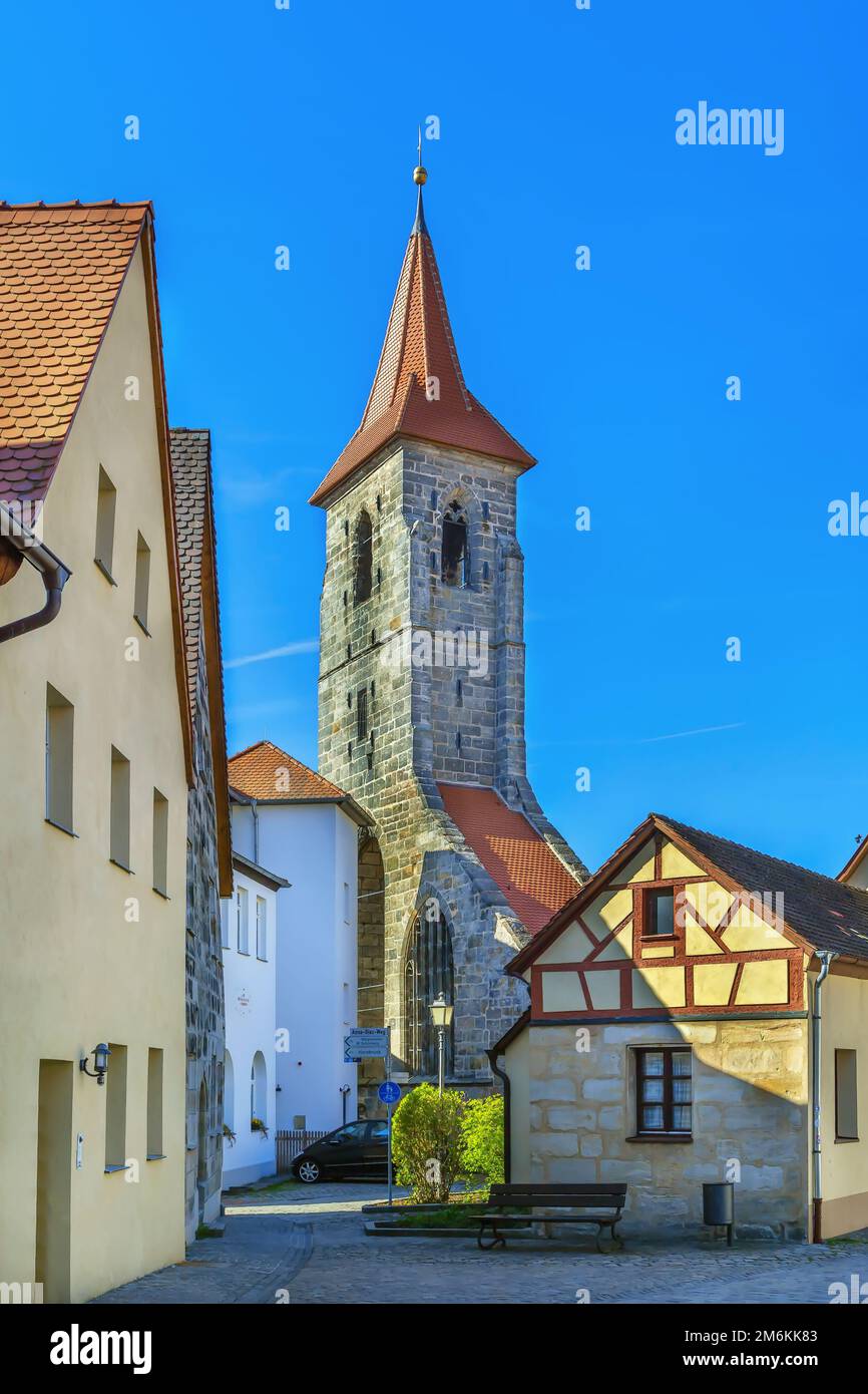St. Leonhard Kirche, Lauf an der Pegnitz, Deutschland Stockfoto