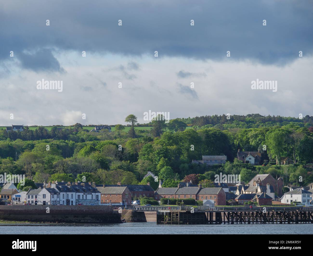 Schottland bei invergordon Stockfoto