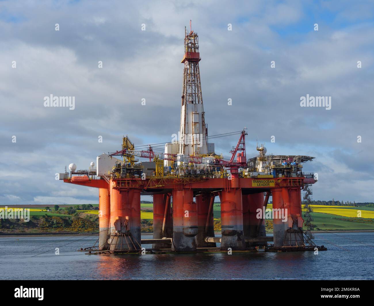 Schottland bei invergordon Stockfoto