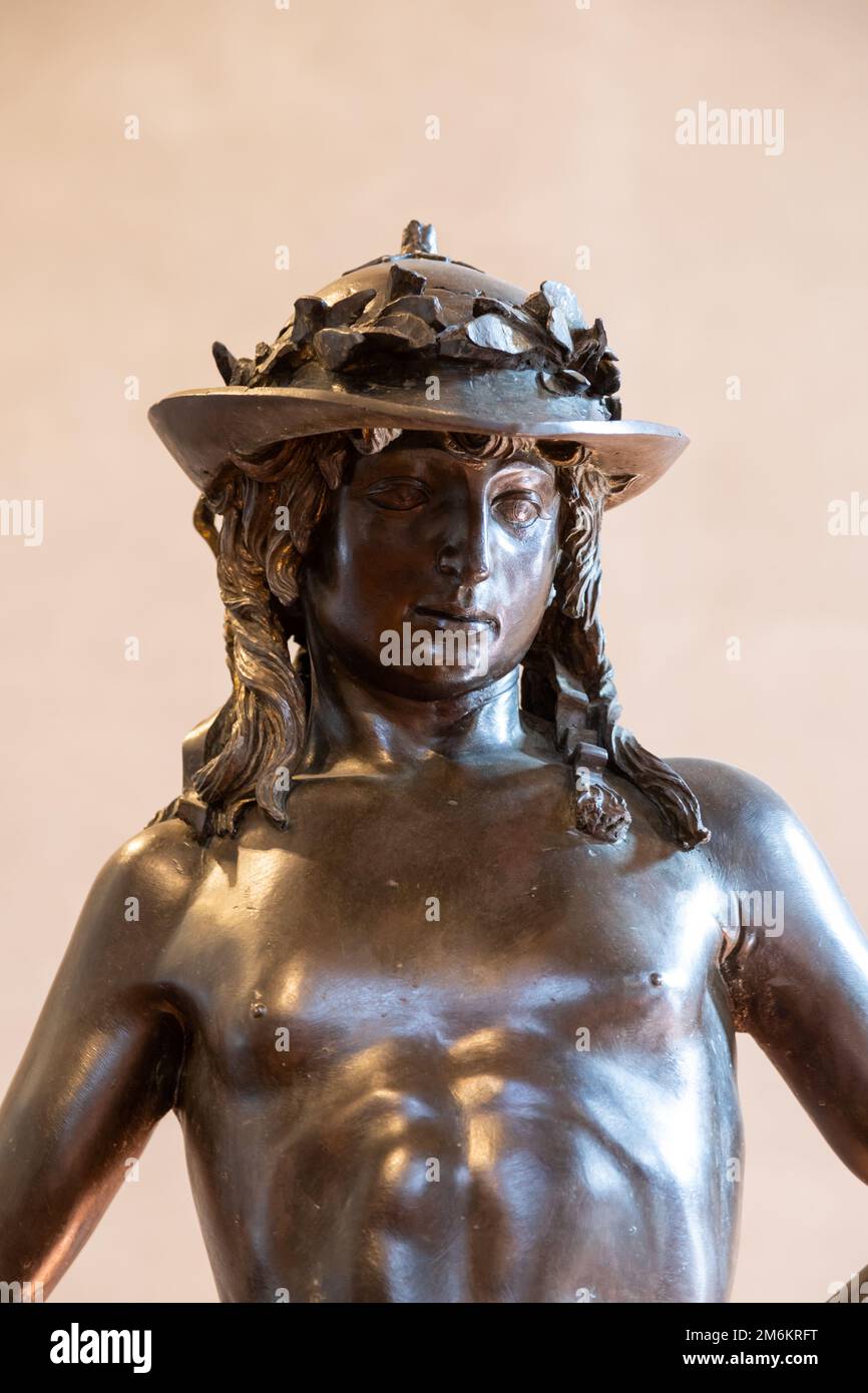 David von Donatello, Florenz, Italien - 1469. Italienische Renaissance-Kunst Stockfoto