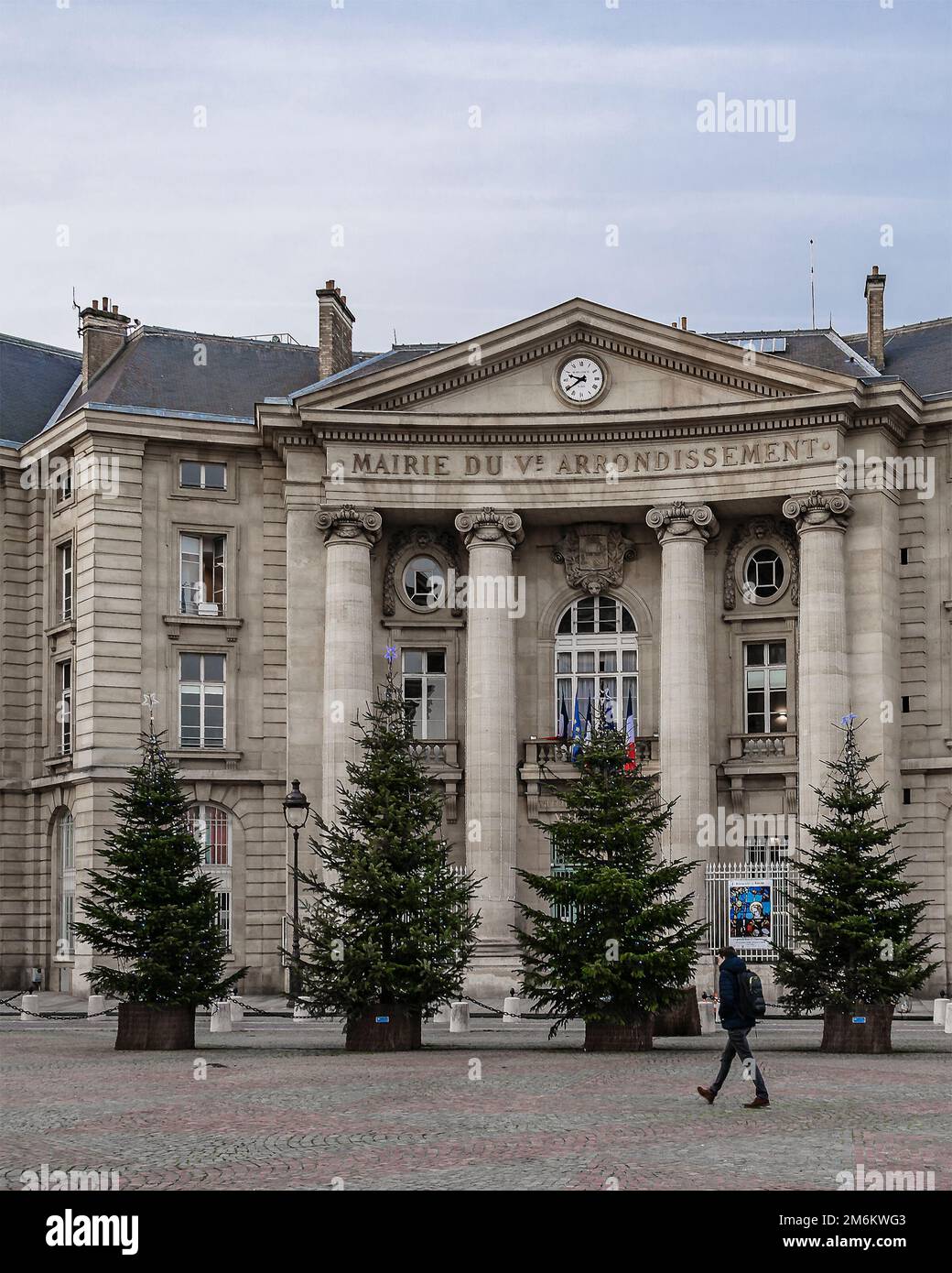 5T District Town Hall Building, Paris, Frankreich Stockfoto